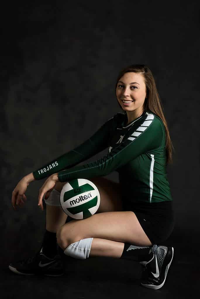 Wauwatosa West Volleyball Senior Pictures Clare